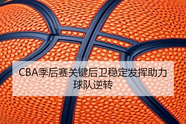 CBA季后赛关键后卫稳定发挥助力球队逆转 | Yaxin Sports